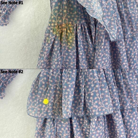 French Connection Diana Smocked Recycled Polyester Dress - Picture 4 of 4